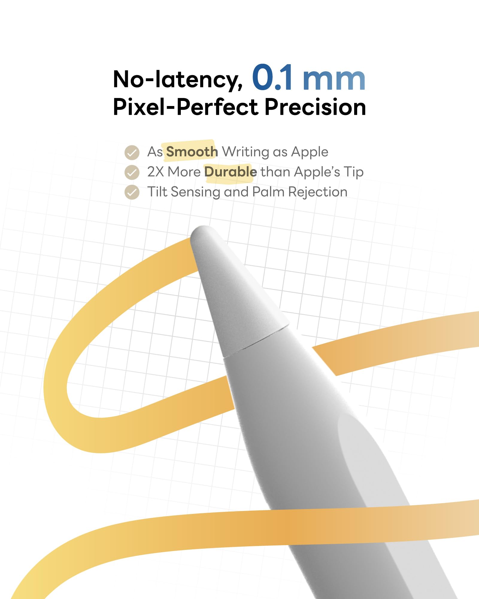Apple Pencil Pro (M4/M2対応) Amazon.com: iPad Pencil Pro - 2X Fast Charging Stylus Pen with